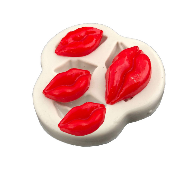 Kitchen Home Gadgets - Sexy Lips Silicone Mold Fondant Mould