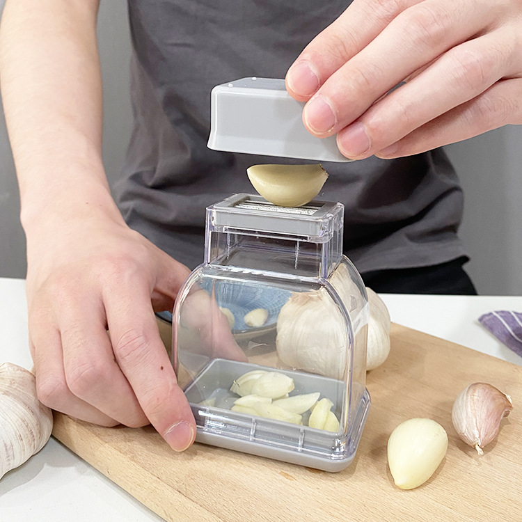 Kitchen Gadgets Garlic - Manual Pressing Garlic Grinding Grater Cutter