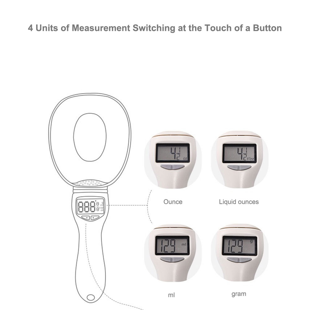 Digital Measuring Spoon with L - огляд і ціна Digital Kitchen Scale