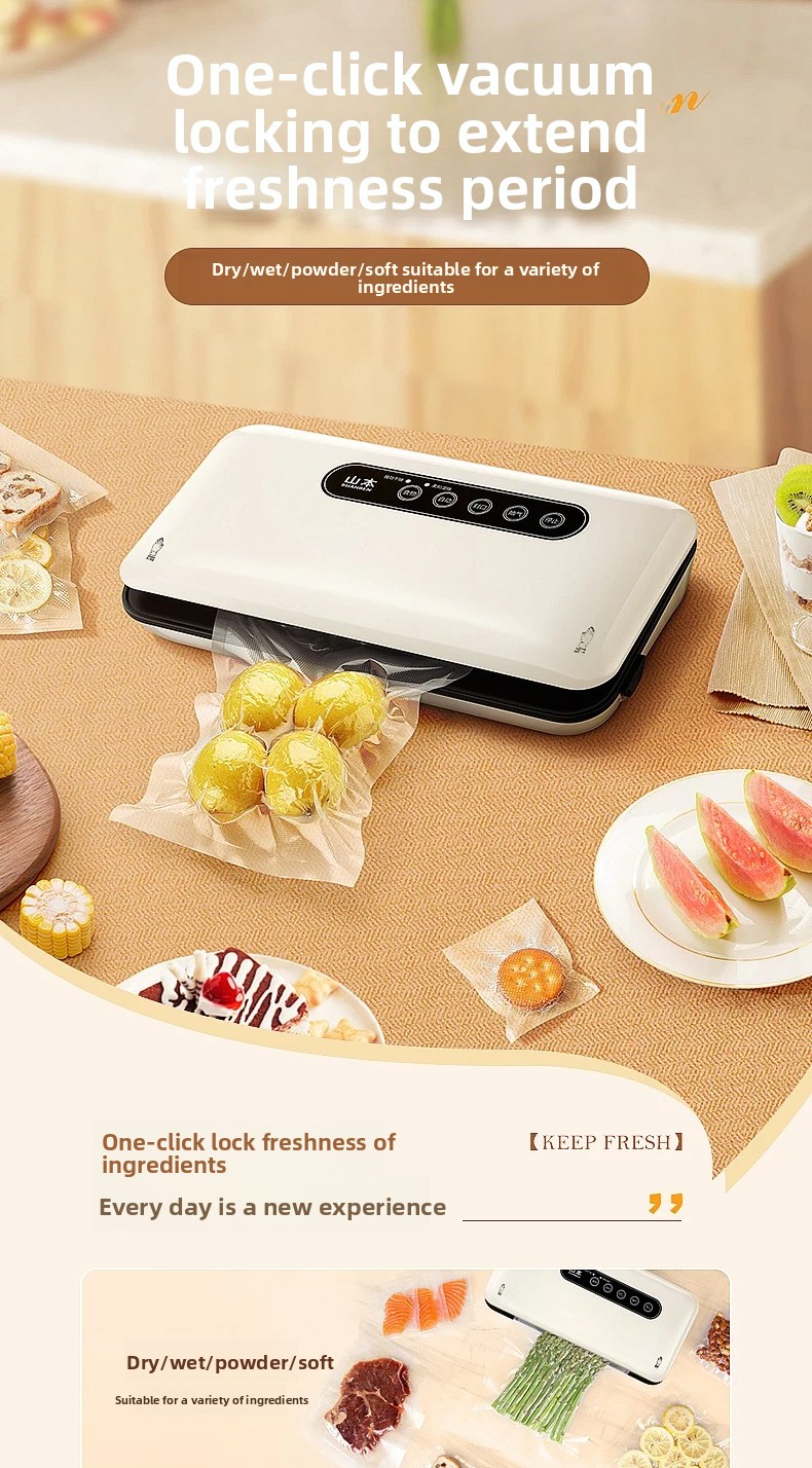 Mini Vacuum Sealer Machine Aut - огляд і ціна Food Vacuum Sealer