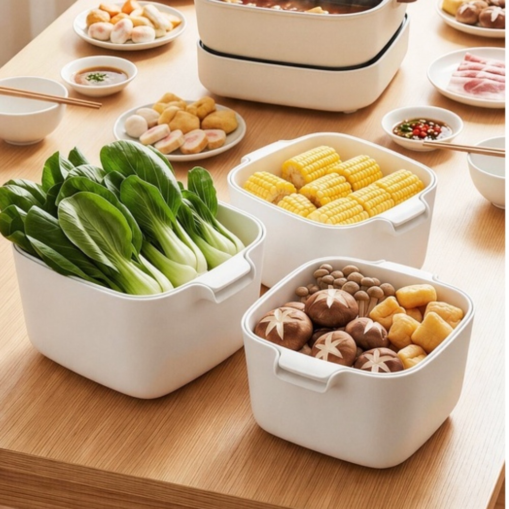 FoodGrade Two Tier Drain Baske - огляд і ціна Kitchen Home Gadgets