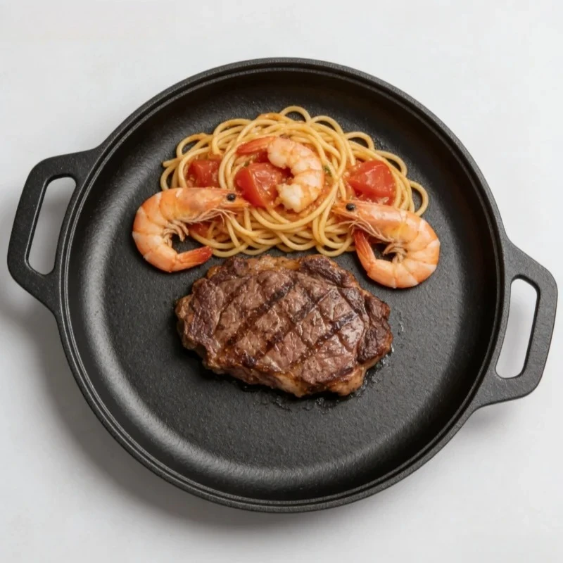 8.7/9.8/11/11.8inch Cast Iron  - огляд і ціна Cast Iron Skillet