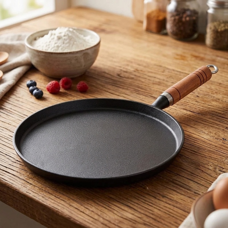 20/23/26cm Cast Iron Frying Pa - огляд і ціна Cast Iron Skillet