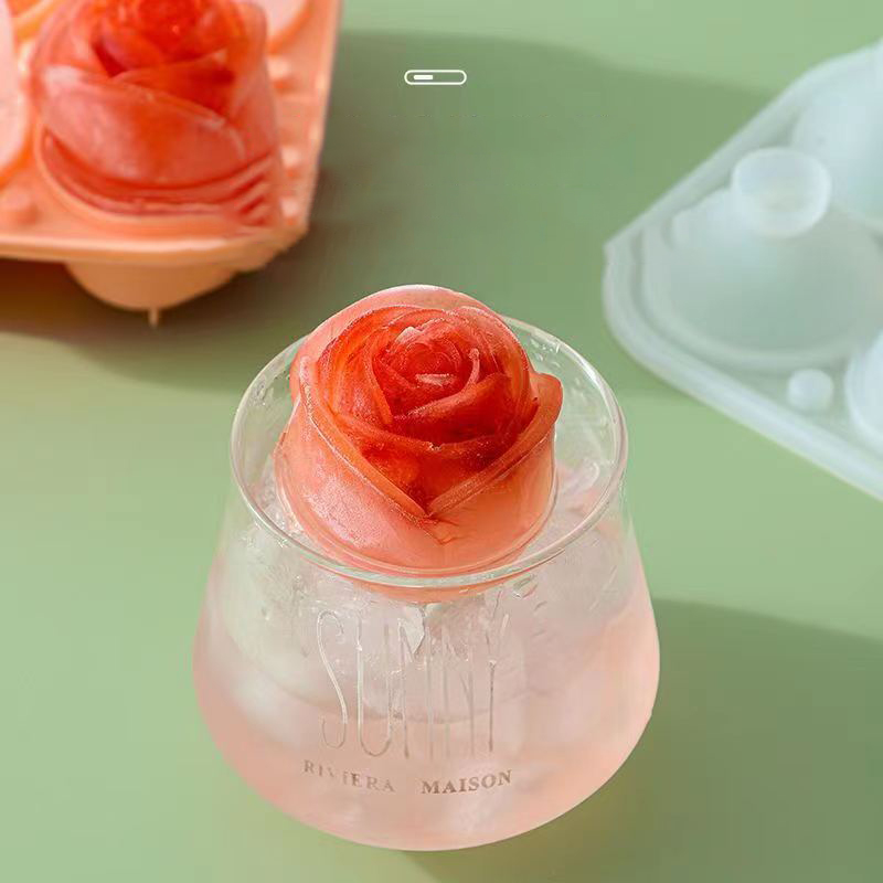 3D Rose Ice Molds 4 Holes Ice  - огляд і ціна Kitchen Gadgets Oxo