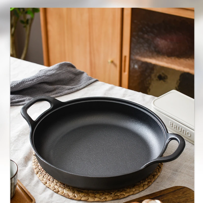 Thickened Cast Iron Skillet No - огляд і ціна Cast Iron Skillet
