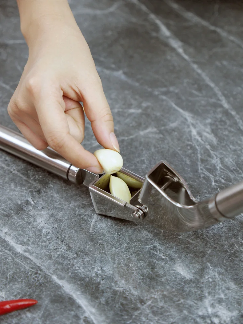 Garlic Press Crusher Stainless - огляд і ціна Kitchen Gadgets Garlic