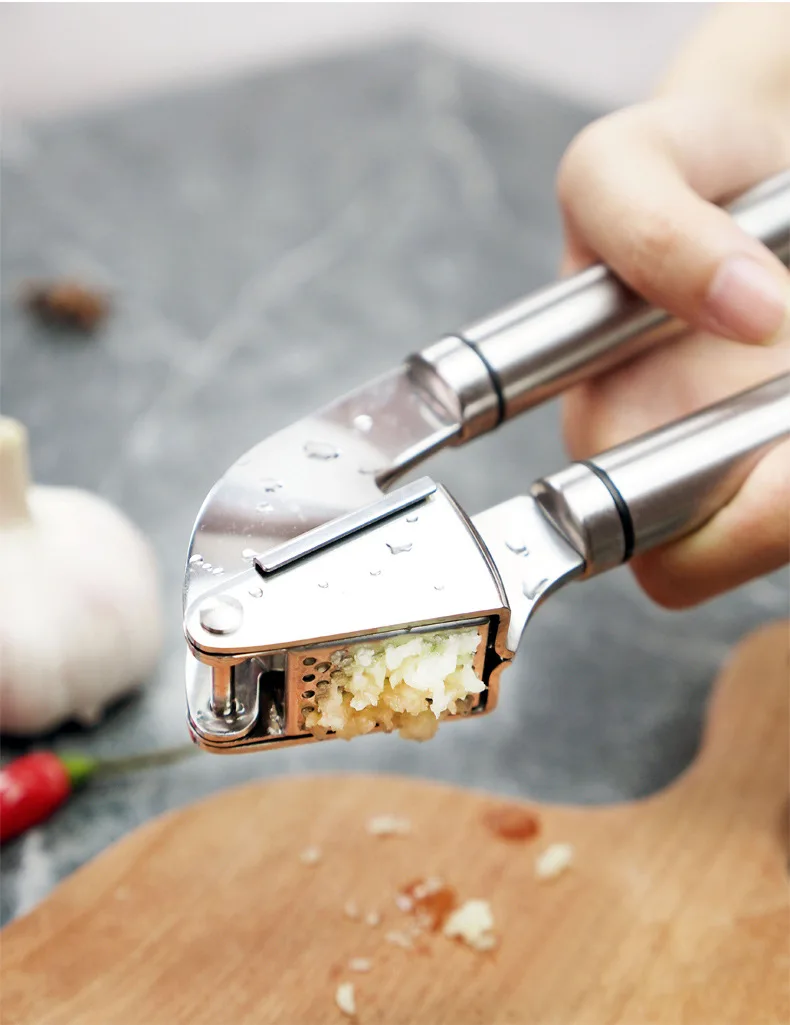 Garlic Press Crusher Stainless - огляд і ціна Kitchen Gadgets Garlic