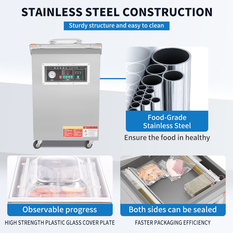 DZ-500  Vertical Single Chambe - огляд і ціна Food Vacuum Sealer