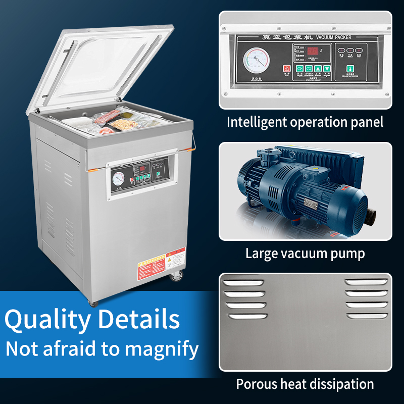 DZ-500  Vertical Single Chambe - огляд і ціна Food Vacuum Sealer