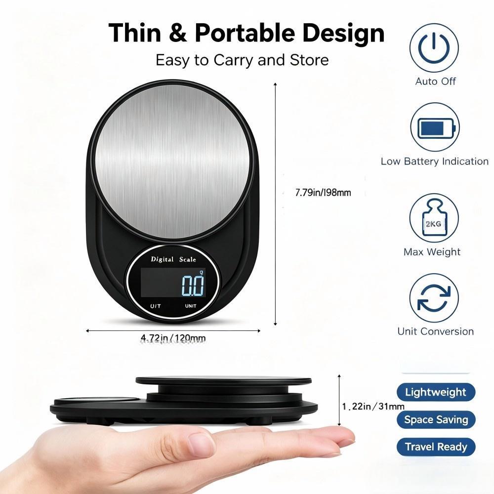 2KG 0.1g Mini Portable Digital - огляд і ціна Digital Kitchen Scale