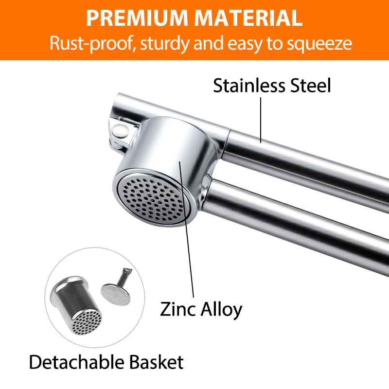 Garlic Press Mincer Stainless  - огляд і ціна Kitchen Gadgets Garlic